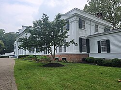The front of Drumthwacket