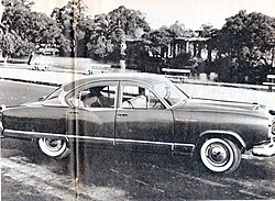 The Kaiser Carabela automobile produced by Industrias Kaiser Argentina and marketed between 1958 and 1962.