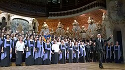 Orfeó Català performing in 2014