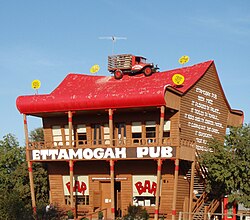 The Ettamogah Pub, near Albury, NSW.