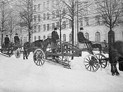 Snowplows in Sweden (1909)