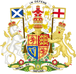 Royal Coat of Arms of the United Kingdom for use in Scotland