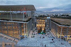 The Stavros Niarchos Foundation Cultural Centre, home of the Greek National Opera and the new National Library