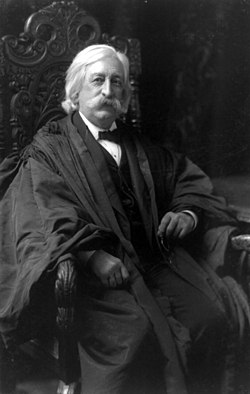Chief Justice Melville Fuller wrote the dissent in the Wong Kim Ark case.