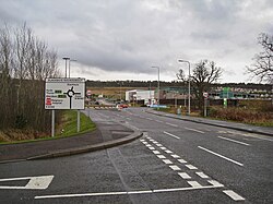 Slackbuie Roundabout (2013)