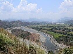 River islands in the Chico River, Philippines