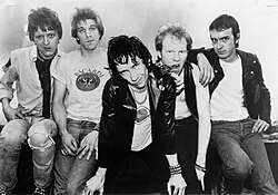Cleveland punk band Dead Boys in 1977