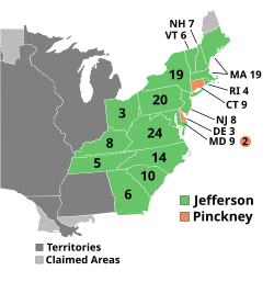 Electoral College map