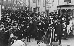 Garrett Anderson as mayor of Aldeburgh, November 1908