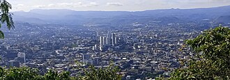 Tegucigalpa is one of the cities with the biggest economic growth in Central America and the Caribbean.