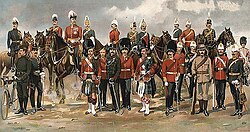 Uniforms of Canadian Militia units, c. 1898