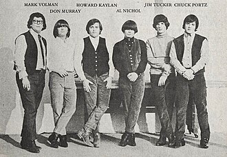 The founding lineup of The Turtles
