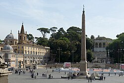 Flaminio Obelisk, Piazza del Popolo