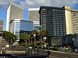 Century City, an edge city of Los Angeles