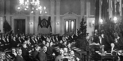 Meeting of Jyväskylä's city council in 1925