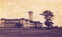 The office of the Hijli Detention Camp (photographed September 1951) served as the calling of IIT Kharagpur.