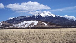 Humphreys Peak, the highest point in Arizona