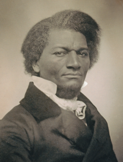 Frederick Douglass, enslaved on the plantation when he was a child.