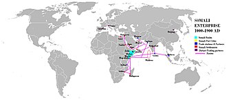 The history of Somali maritime trade and interaction with ancient Indian empires stretches back to antiquity.