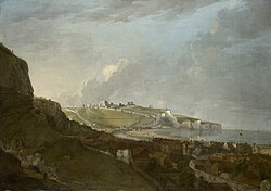 View of Dover, by Richard Wilson, 1746-47