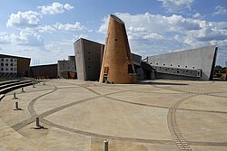 The provincial legislature is situated in the Galeshewe township of Kimberlely