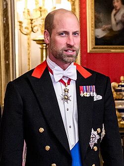 William, Prince of Wales, heir apparent to the British throne[89]