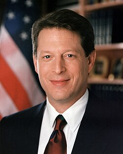 Al Gore served as a U.S. Senator from Tennessee (1985–1993) and as Vice President (1993–2001)