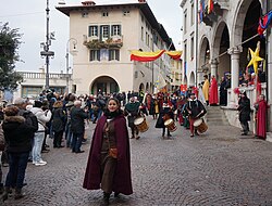 Epiphany celebration in Gemona del Friuli, Italy
