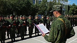 Citizens of occupied Crimea being mobilized to fight in Ukraine, September 2022