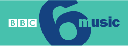 The BBC 6 Music logo at the time of its launch, used from 11 March 2002 to 22 October 2007