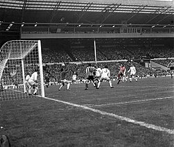The 1973 FA Cup final which Leeds surprisingly lost to Second Division Sunderland.