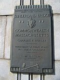 Dedication plaque