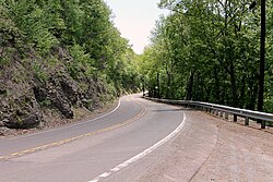 PA 239 looking south near Benton, Columbia County