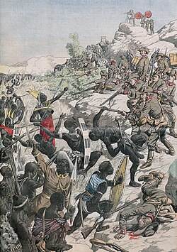 German garrison of Windhoek, besieged by the Herero, 1904
