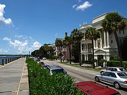 Charleston, South Carolina, a humid subtropical climate in the US