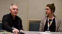 List with Anna Stansbury at AEA 2025 in San Francisco