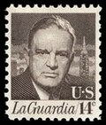 Fiorello La Guardia on a 1972 stamp