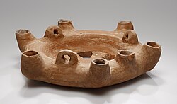 A Roman hanging lamp or chandelier
