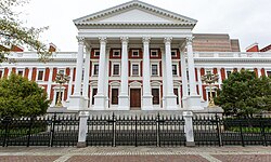 Houses of Parliament in Cape Town, seat of the legislature
