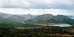Eastern end of the DMZ 'Peace Trail' in Goseong County, Gangwon