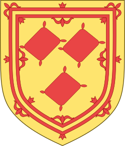 Arms of Randolph, Earls of Moray