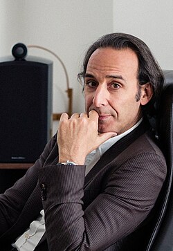 Photo of Alexandre Desplat in 2015.