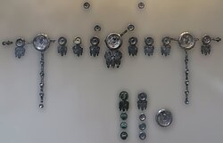 Set of Roman silvered-bronze horse trappings from Xanten, now in the British Museum[4]