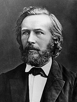 Ernst Haeckel, Christmas of 1860, at the age of 26.