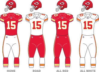 Kansas City Chiefs uniforms