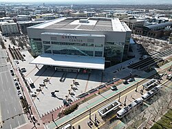 Delta Center, where the Mammoth play their home games
