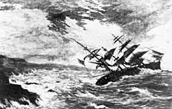 The Royal Charter sank in an October 1859 storm, stimulating the establishment of modern weather forecasting.