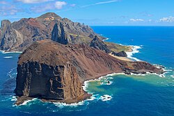 Trindade Island from the air