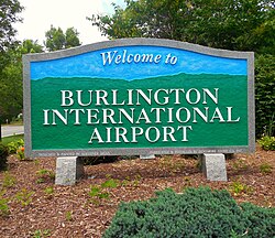 BIA main entrance sign