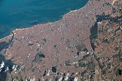 Aerial view in 2002